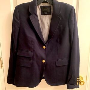 J. Crew Schoolboy Blazer in Navy